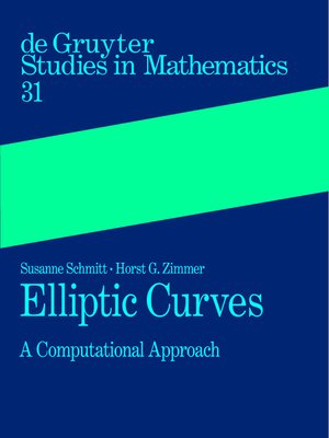 cover image of Elliptic Curves